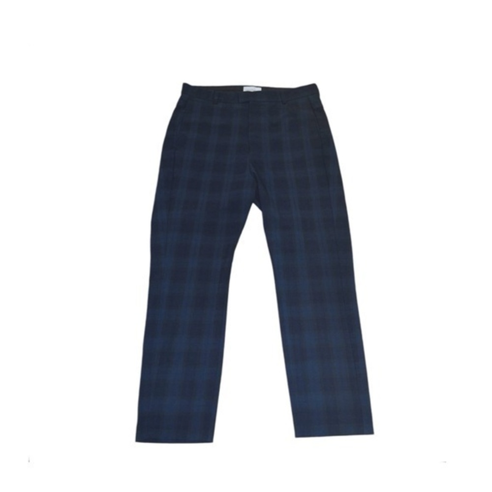 Holzweiler Herman Tartan Black Check Dress Pants‎ Trousers European Size 50